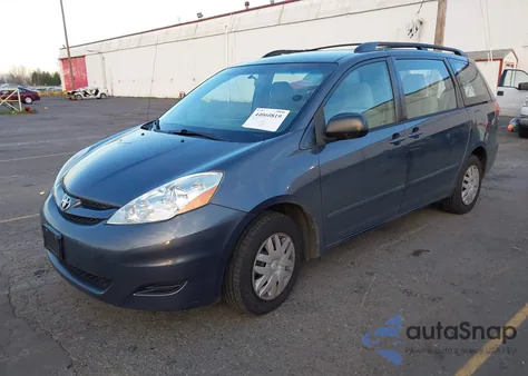 2009 Toyota Sienna Ce из США, поврежденный, VIN 5TDZK23C49S232484